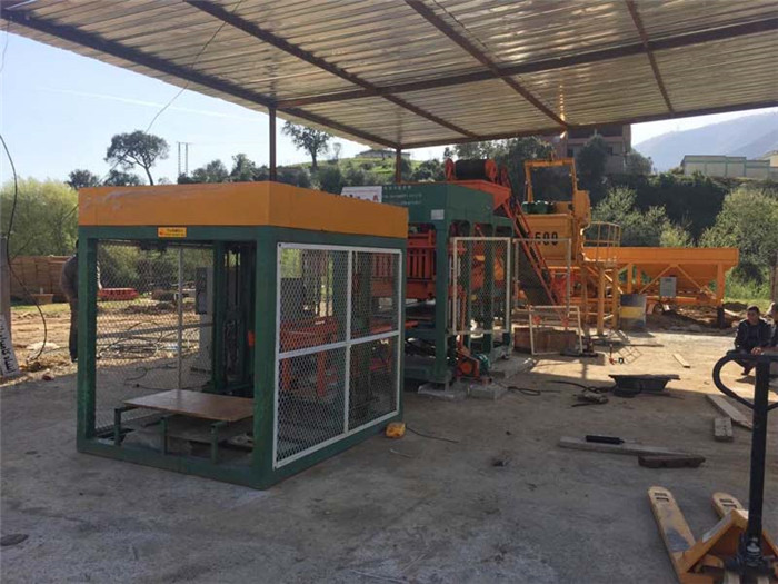 QT6-15 fully automatic hydraulic cement block making machine, brick machine for sale