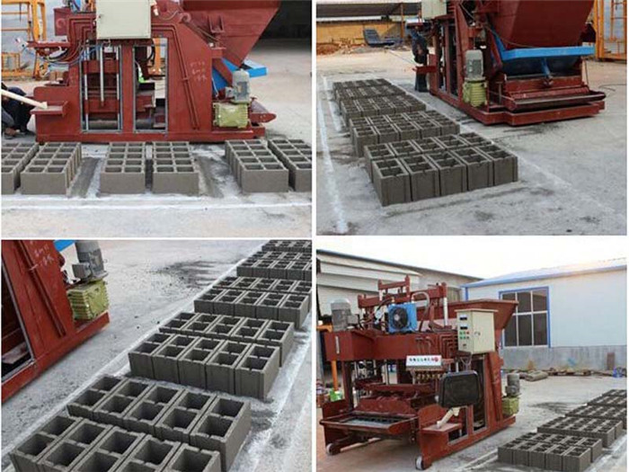 QMY10-15 Big production mobile hydralic concrete block making machine