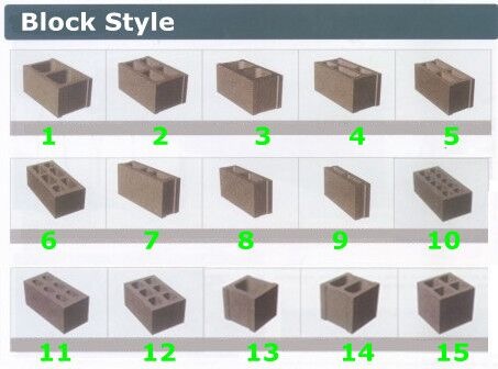 QMR4-45 Diesel mobile concrete block making machine