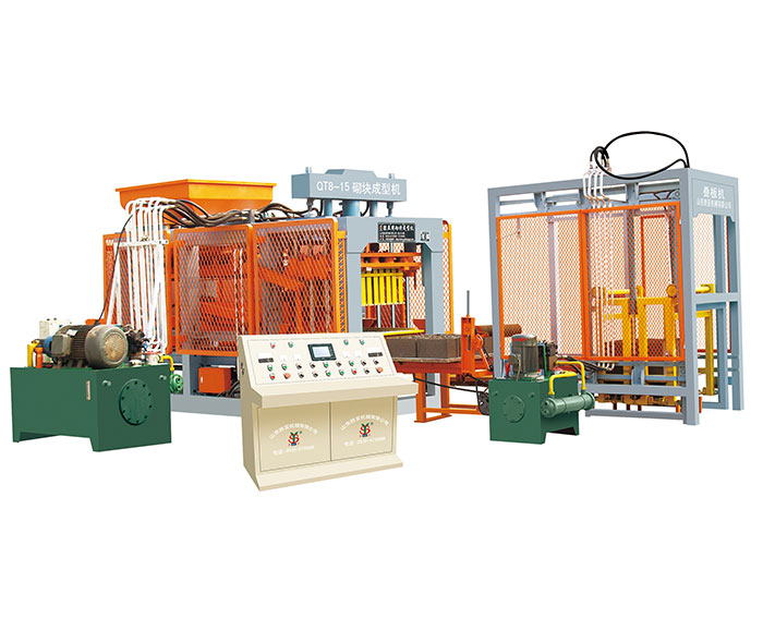 QT8-15 Concrete Brick Making Machine