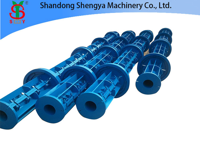 electric prestressed concrete pole making machine