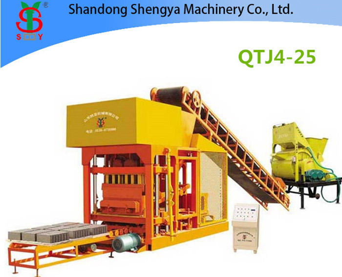 Semi Automatic Hydraulic Brick Making Machine