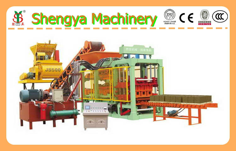 High Efficiency & Low Labor Block Production Line QT6-15 for all kind block and paving